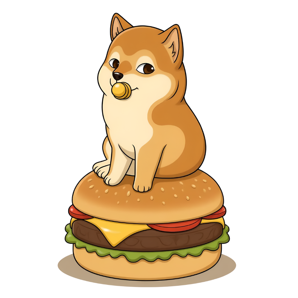 Baby Cheems on a Burger