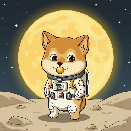 Astronaut Baby Cheems on the moon